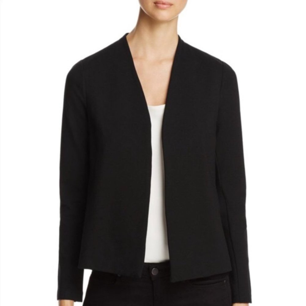 THREE DOTS size XL Lapelless blazer